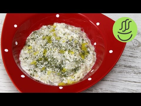 Yoğurtlu Patlıcan Salatası - Közlenmiş Patlıcan Salatası - Patlıcan Ezmesi