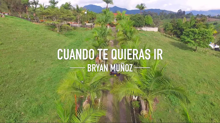 Bryan Muoz - Cuando te quieras ir
