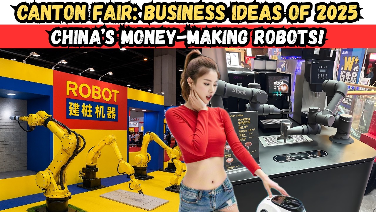 Canton Fair 2025: 15+ Construction Robots That Will Make You a Millionaire! 🇨🇳🤑