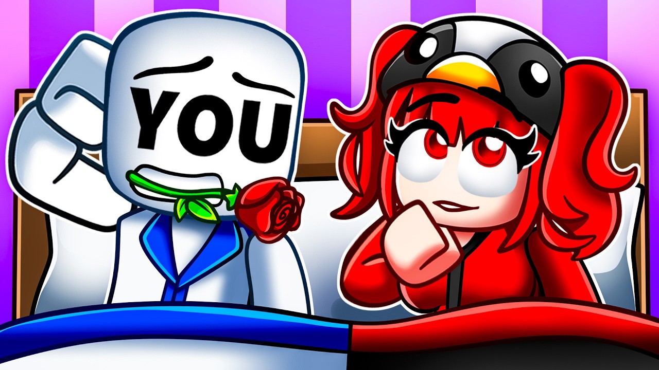 YOU Have a SLEEPOVER With YOUR CRUSH in Roblox Snapchat!