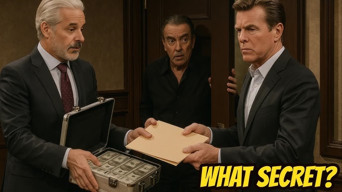 Victor peeked and saw Michael sell Jack a mysterious document in exchange for money Y&R Spoilers - YouTube