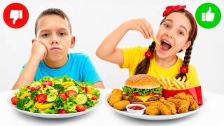 sofia max try different foods