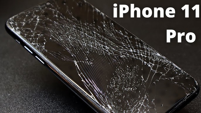 Apple iPhone 11 Pro Cracked Glass Broken LCD Screen Repair Mail In