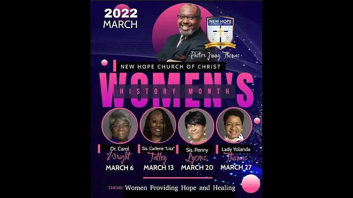 Womens History Month Dr Carol Wight Presenter