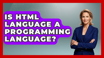 Is HTML Language A Programming Language? - The Language Library