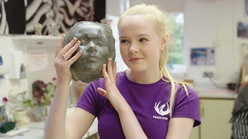 Getting creative in Art lessons at the Perse Upper School.