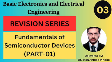 Fundamentals of Semiconductor Devices || Revision Series || Part-01