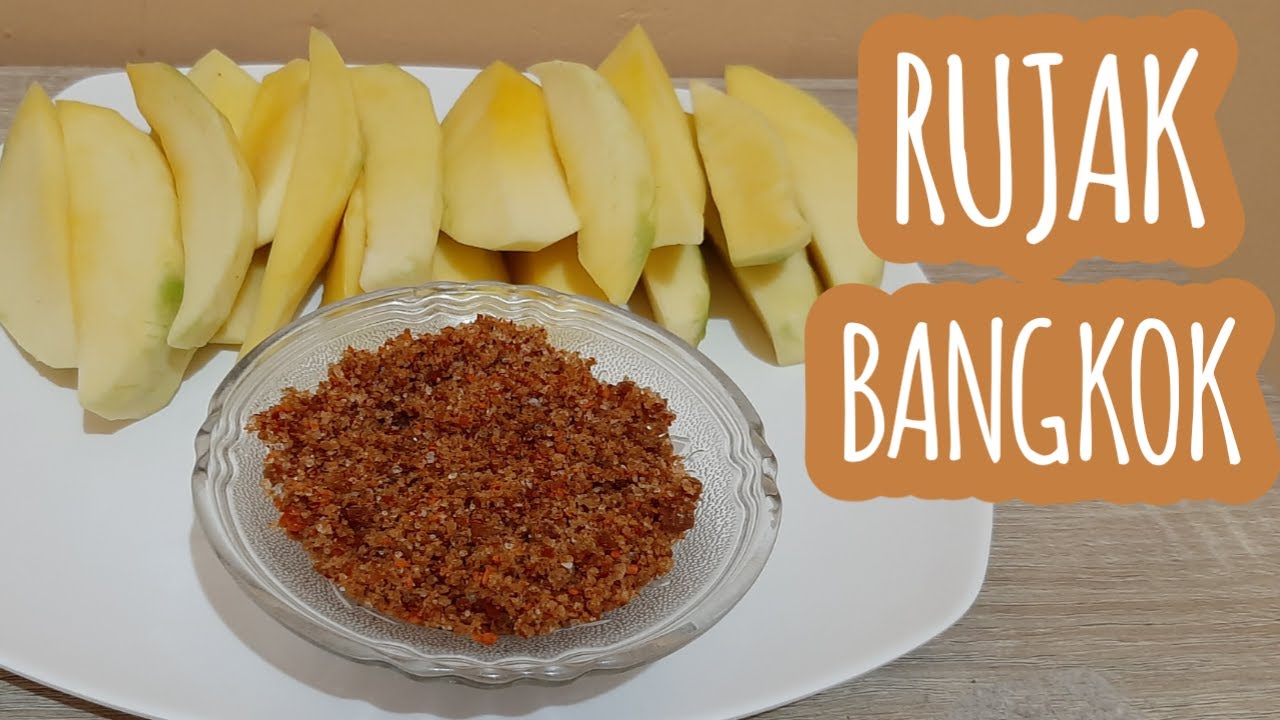 RUJAK BANGKOK RESEP BUMBU  RUJAK BANGKOK KERING  YouTube