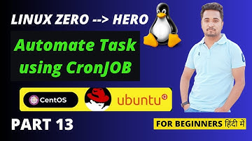 🔥 Automate Linux Like a PRO! Cron Jobs in Hindi (Step-by-Step Guide)
