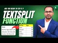 How to Split Text in Excel TEXTSPLIT Function Explained