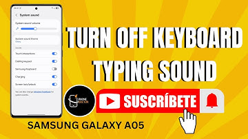 How to Turn Off Keyboard Typing Sound on Samsung Galaxy A05 – Easy Guide!