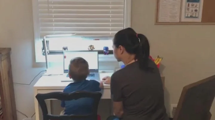 Tips for parents trying to balance working from home with online learning for kids