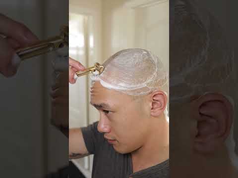 GOLD RAZOR Asmr Bald Shavingtime Razor