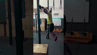 First kipping muscle ups