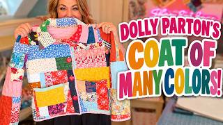 I Made My Daughter Dolly Parton’s COAT OF MANY COLORS ❤️ Update