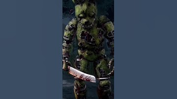 springtrap in dbd got me like #fivenightsatfreddys #fnaf #springtrap #deadbydaylight #dbd