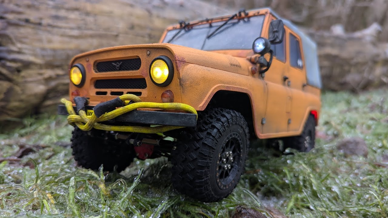 Rc UAZ 469 / WPL C94   Frozen solid trail 