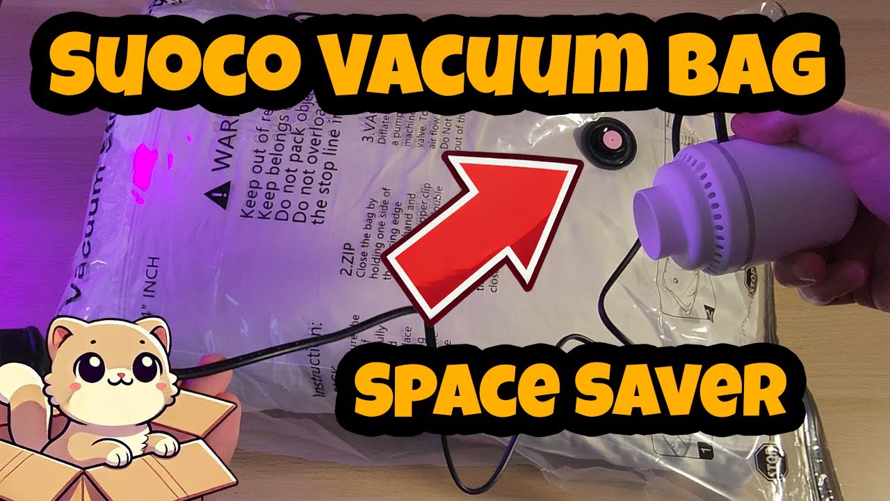 Suoco Vacuum Bags – Unbox, Test, and Compress Everything!