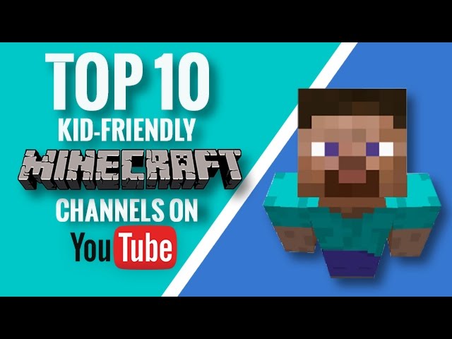 kid friendly minecraft youtube videos