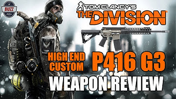 HIGH END CUSTOM P416 G3 Assault Rifle Weapon Review - Tom Clancy