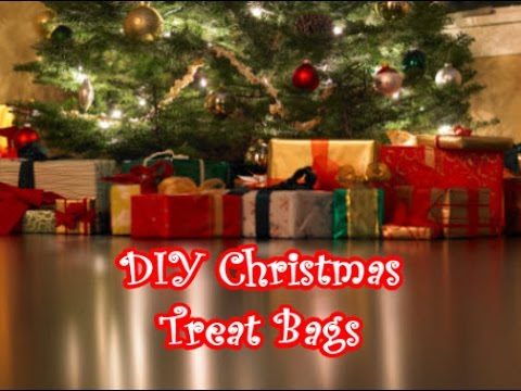 Diy Christmas Treat Bags Diy Christmas Treat Bags
