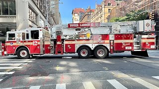 Fdny Tower 12, The Dirty Dozen, Responding On East 21St Street In Flat Iron District Manhattan Nyc