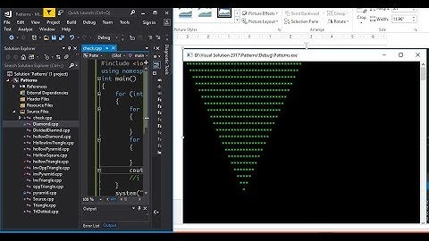C++ Program to Print Inverted Triangle/Pyramid