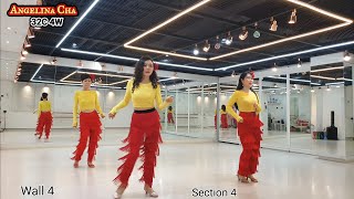 Angelina Cha line dance | teach