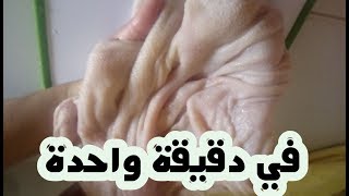 أسهل طريقة لتنضيف كرشة الدوارة بدون ماء ساخن أو سكين  وداعا للتعب و الجهد