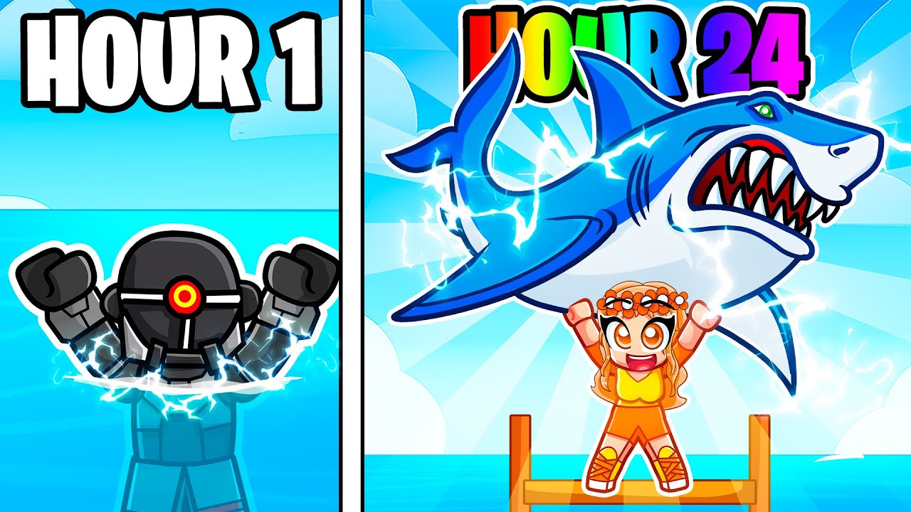 I Fished for 24 HOURS STRAIGHT in Roblox Fisch!