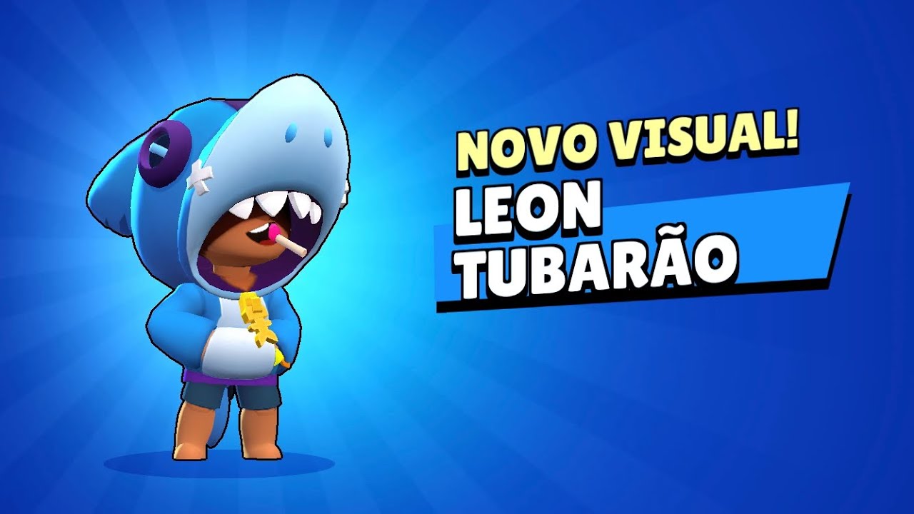 leon tubarão do brawl stars