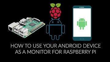 How to use your ANDROID device as a monitor for RASPBERRY PI ( Music Removed - Copyright Claimed )