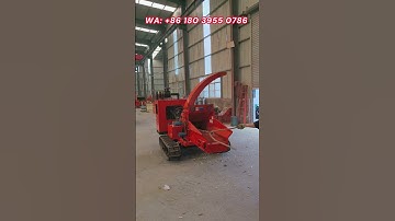 Garden branch crusher, pruning and crushing garden dead branches and miscellaneous wood #machine