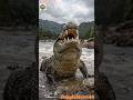 🐊#animals #forest #foryou #youtubeshorts #ai #nature #wildlife #Crocodile #ai #viral