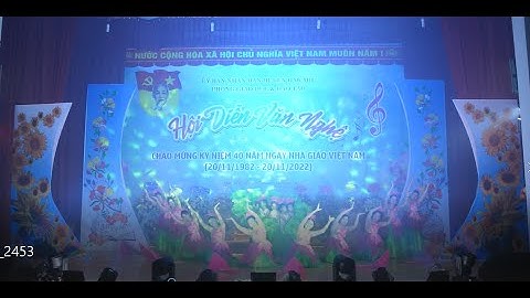 MÚA SEN HƯƠNG SẮC NGÀN NĂM TRƯỜNG TIỂU HỌC NGUYỄN ĐỨC CẢNH