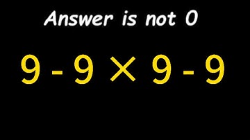 Order Of Operations | ONLY 1% Can Solve This Math Problem!