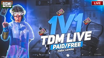 1v1 TDM & WOW CUSTOM ROOMS & CLASSICS | BGMI LIVE | FACECAM | #tdm #bgmi #bgmilive