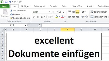Excel 2010: Dokumente bzw. .pdf Dateien einfügen oder einen Hyperlink dazu im Vergleich