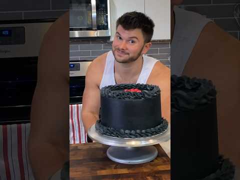 Black Cake #cake