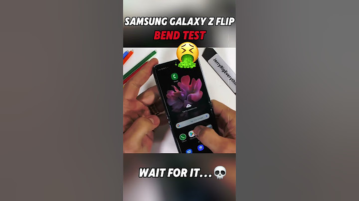 💀Samsung Galaxy Z Flip Bend Test – Will It Fold or FAIL? 😱🔥#shorts#viralvideo