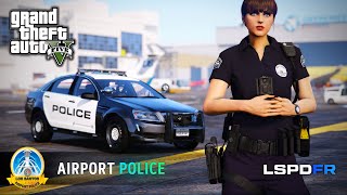 Pursuit on the Runway - Airport Police - GTA5 LSPDFR [145]