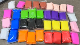 Satisfying ASMR sound 30 colours super clay unboxing and mixing satisfying clay Unboxing #clay 1M .