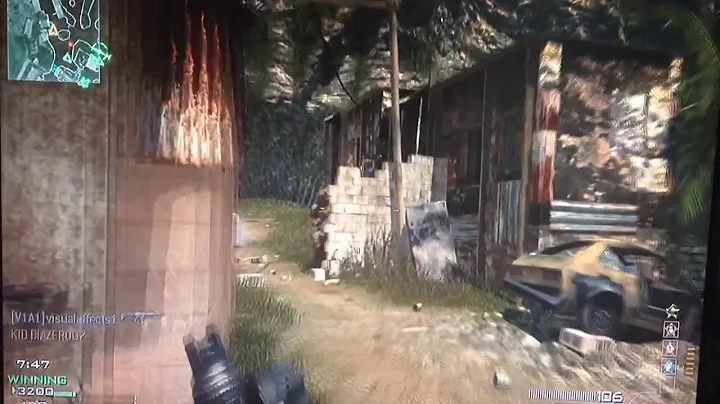 MODERN WARFARE 3: SCAR L M.O.A.B ON VILLAGE