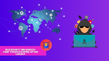 Bug Bounty Mr NoBody CSRF Token is Expire After LogOut