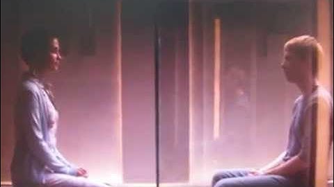 "Mary in the black and white room" scene from Ex Machina (2015)