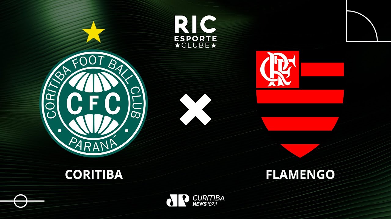 Onde assistir ao vivo Coritiba x Flamengo - Campeonato Brasileiro -  20/08/2023