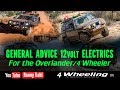 Overland 4 Wheeler 12volt Electrical Advice