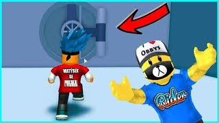 VYLOUPÍM TUHLE BANKU S RIDEREM ?!  Crazy Bank Heist Obby