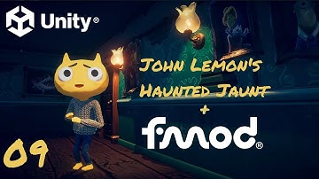 🔥🔌INTEGRA FMOD con UNITY 🎧 | 🚀 Haz que tu juego SUENE 🔊 increíble | 👾John🍋Lemon’s Haunted Jaunt | 🎬🕘