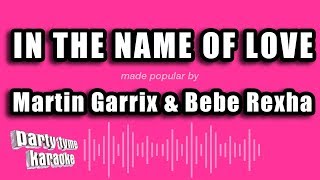 Martin Garrix And Bebe Rexha - In The Name of Love (Karaoke Version) Resimi